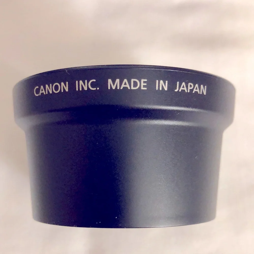 Canon TC-DC58 Tele-Converter & WC-DC58 Wide Converter Lenses for PowerShot G2